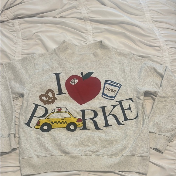 Parke mock neck NYC sweatshirt - Picture 1 of 3
